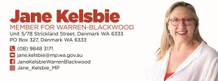 Jane Kelsbie - Member for Warren-Blackwood